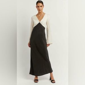 DISSH Two-Toned Seren Longsleeves Dress, NWT